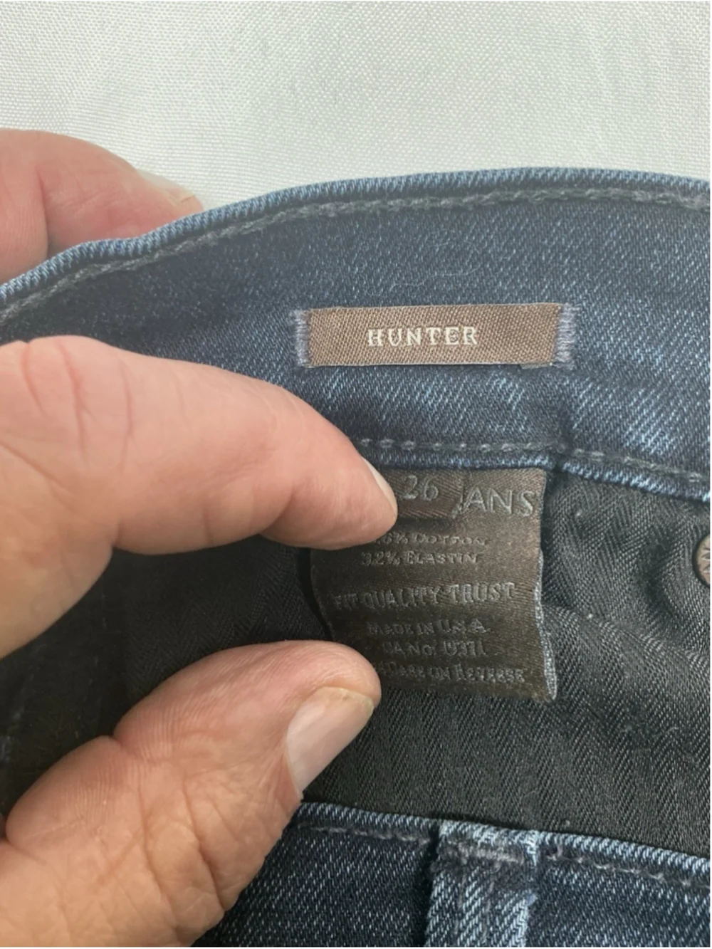 Womans Excellent James Jeans Hunter Blue Jeans Waist 26 Inch